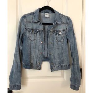 H&M light blue denim jacket